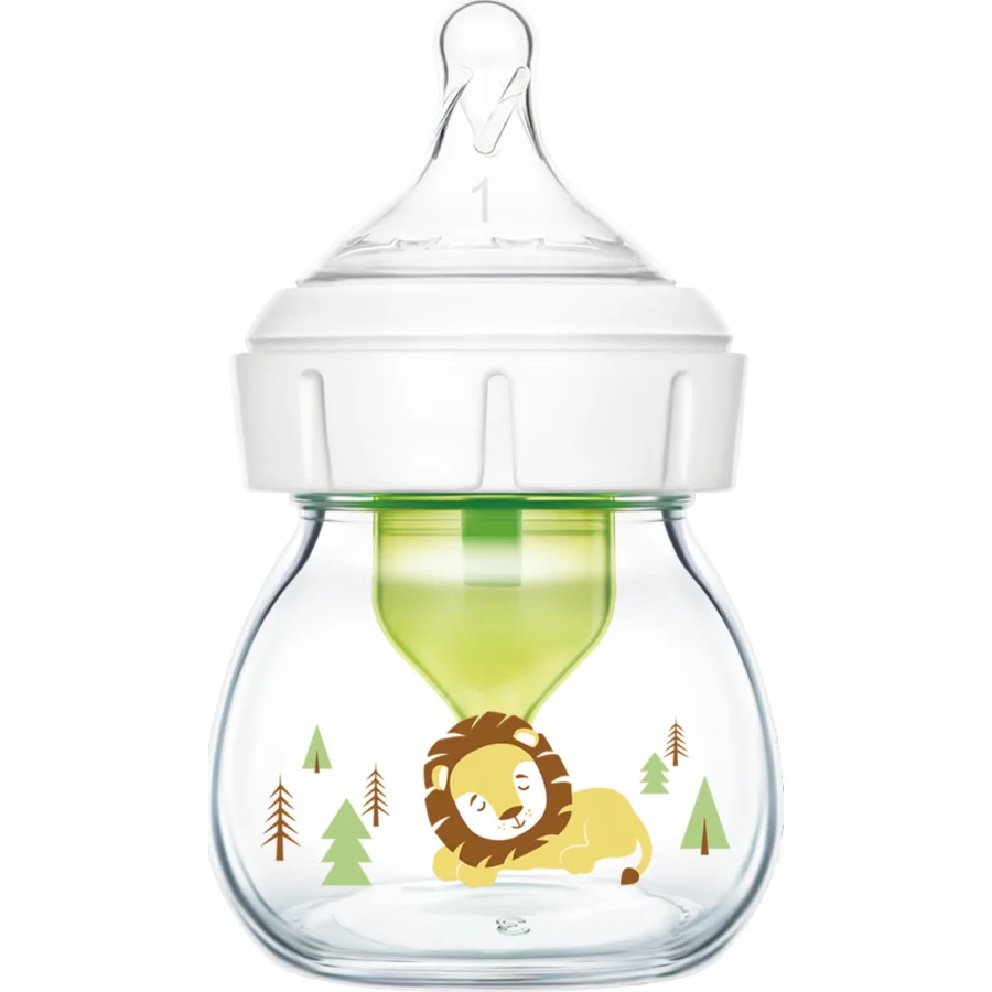 Dr.Brown's Geniş Ağız Anti Kolik Options+ Cam Biberon, 60 ml