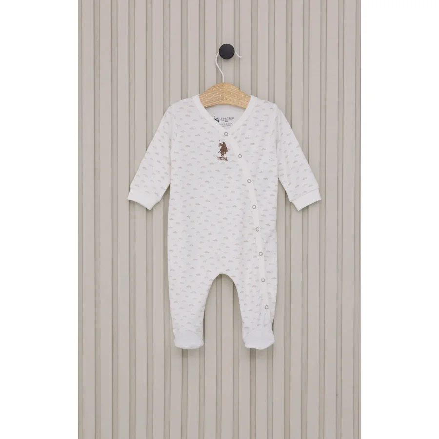 U.S.Polo Erkek Bebek Patikli Tulum, Krem