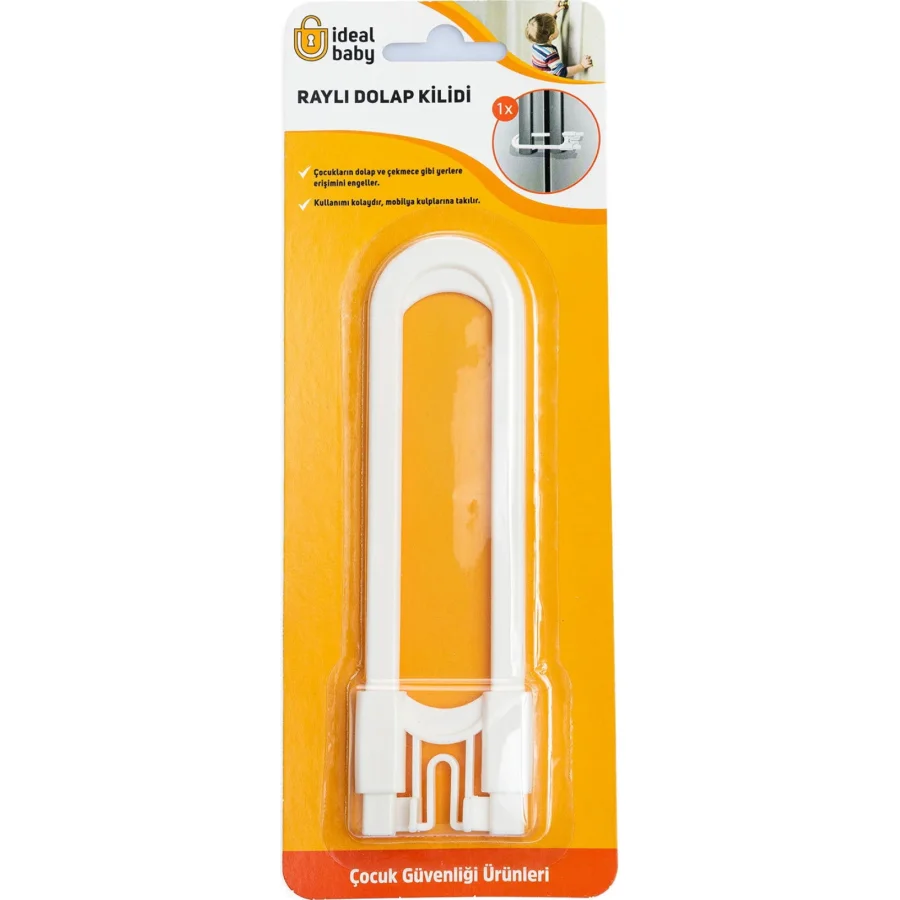 İdeal Baby Raylı Dolap Kilidi