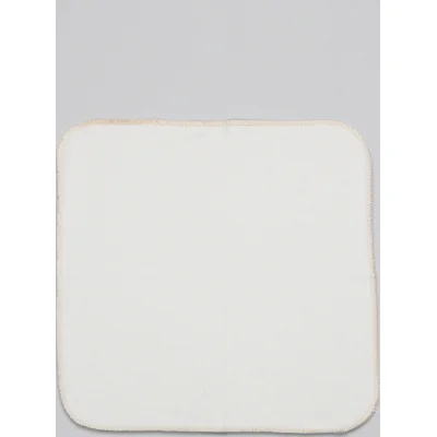 Bistyle Organik Penye Mendil, 28x28, 6'lı, Ekru