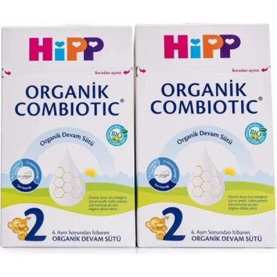 Hipp 2 Organik Combiotic Bebek Sütü 800 Gr X2 Islak Mendil Hediyeli