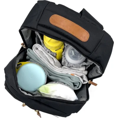 Kraft Mars Anne Bebek Bakım Sırt Çantası, Siyah