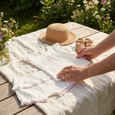 Andywawa Summer Time Takım, 2'li, Ekru