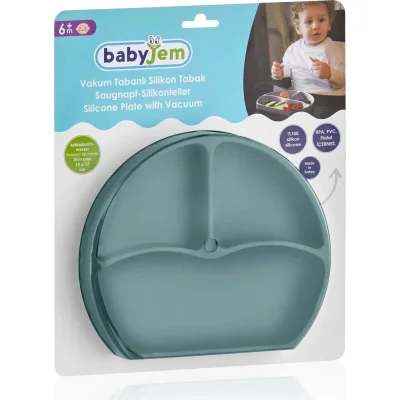 BabyJem Silikon Tabak, Mint