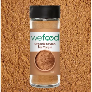 Wefood Organik Seylon Tarçın Tozu, 45 g