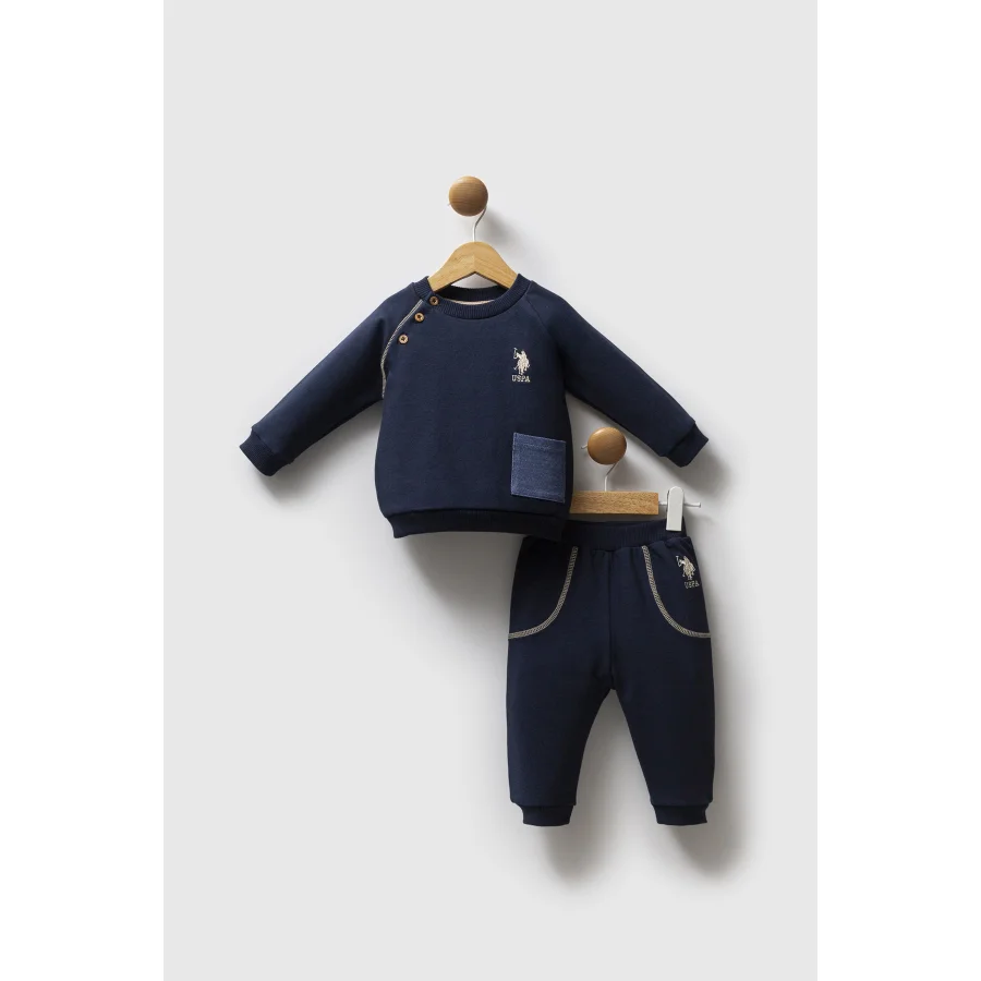 U.S. Polo Takım, 2'li, Lacivert