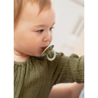 Bibs Colour Kauçuk Emzik, 6-18 Ay, Sage