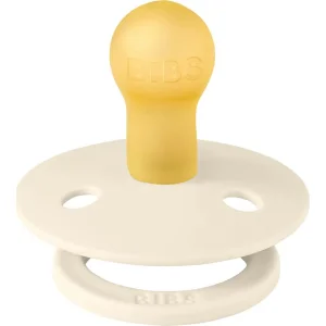 Bibs Colour Kauçuk Emzik, 0-6 Ay, Ivory