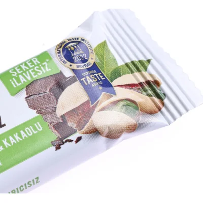 Züber Meyve Barı, 40 g, Antep Fıstıklı ve Kakaolu