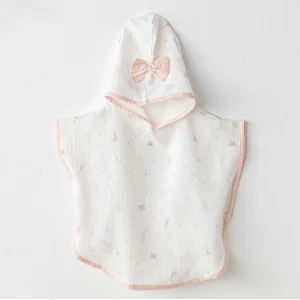 Andywawa Love Family Müslin Bebek Panço, Ekru