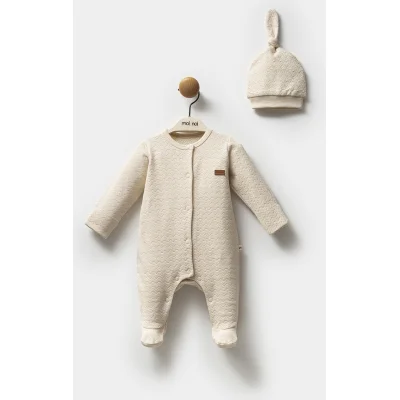 Moi Noi Şapkalı Tulum, Bej