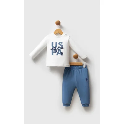 U.S. Polo Takım, 3'lü, Mavi