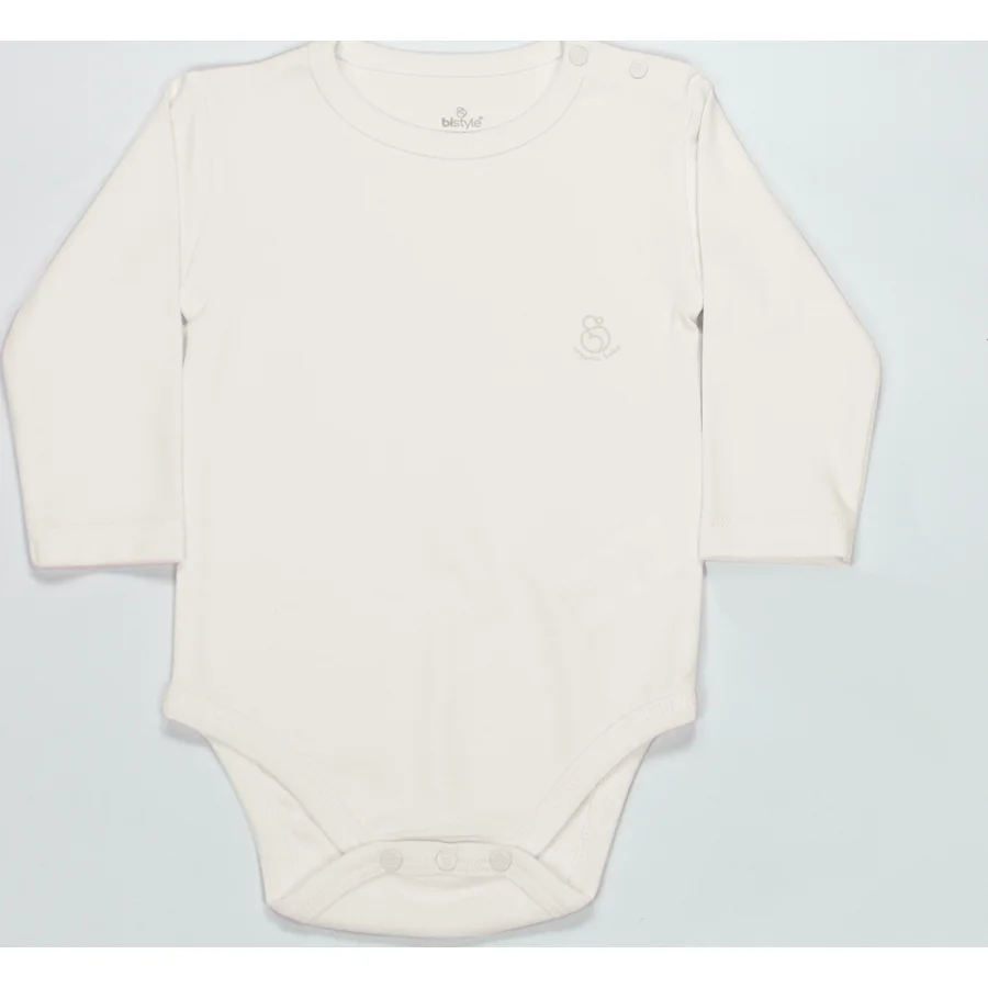 Bistyle Natural Basic Style Uzun Kol Body, Ekru