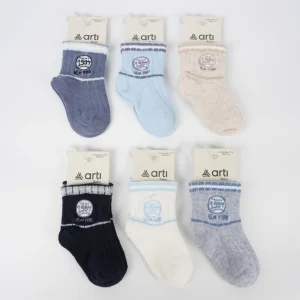 Artı Teori Aks Erkek Bebek Soket Çorap, Asorti