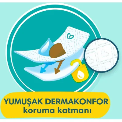 Prima Premium Care Bebek Bezi, 1 Beden, 70 Adet