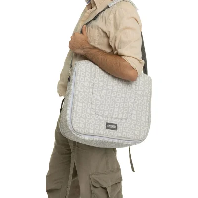 BabyJem Babynest Çanta, Gri Kare