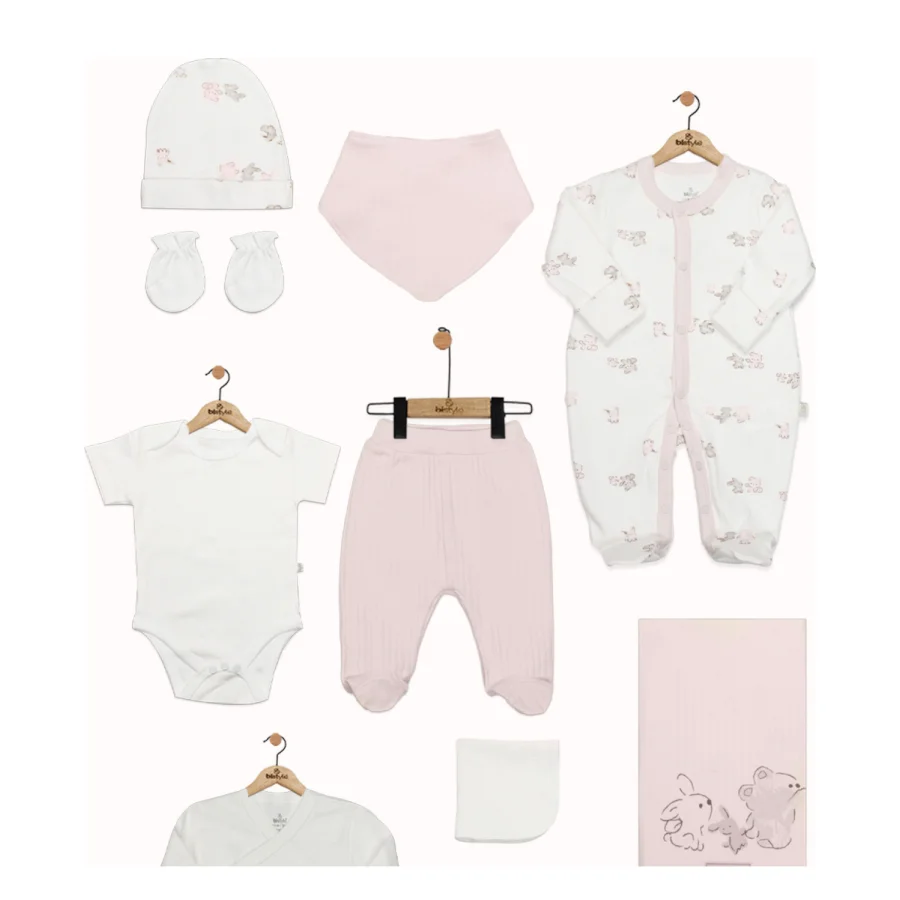 Bistyle Love You Family Hastane Çıkışı, 10 Parça, Pudra