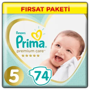 Prima Premium Care Fırsat Paketi, 5 Beden, 74 Adet