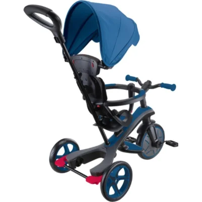 Globber Explorer 4in1 Trike Bisiklet Kraliyet Mavisi