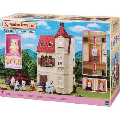 Sylvanian Families Kırmızı Çatılı Kule Ev