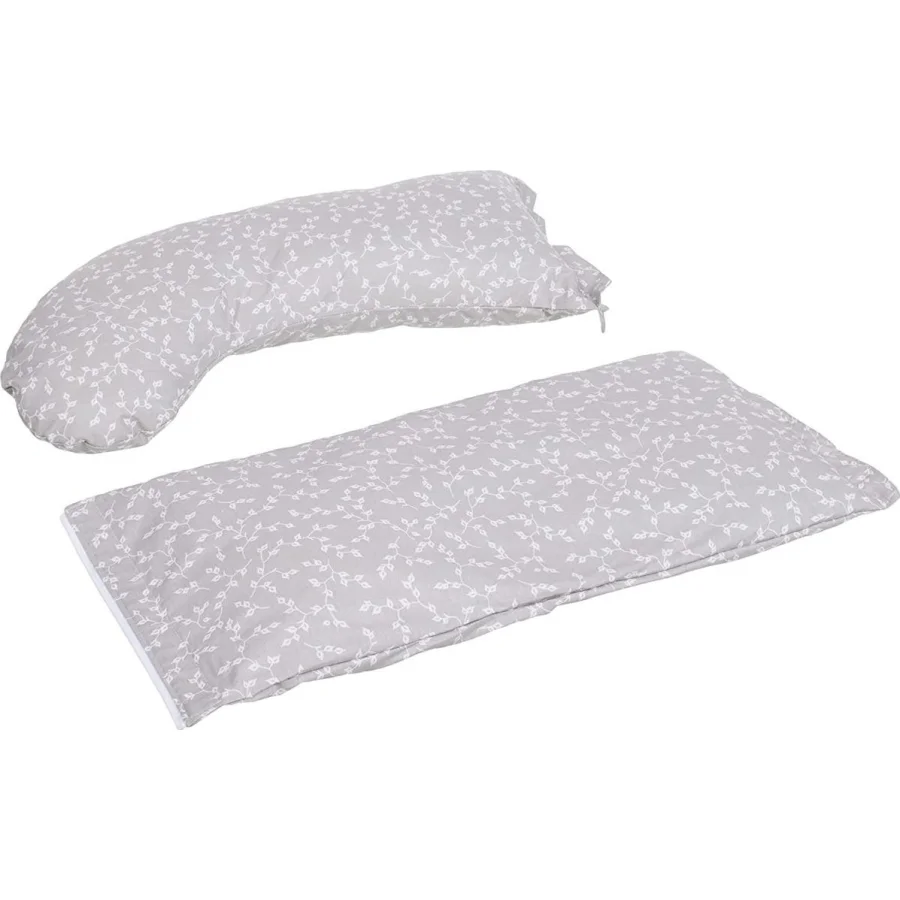 Babyjem Baş Destekli Emzirme Minderi, Gri