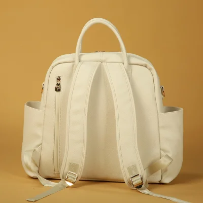 M&Y Maia Anne Bebek Bakım Sırt Çantası, Krem