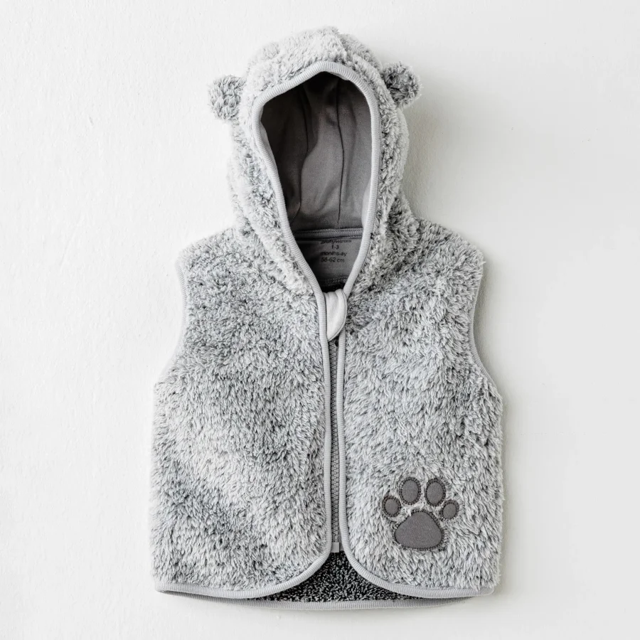 Andywawa Keep Smiling Yelek, Gri