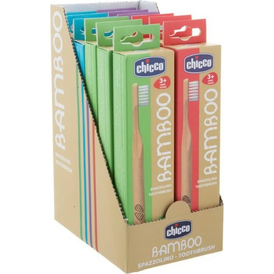 Chicco Bamboo Diş Fırçası 3+ Yaş