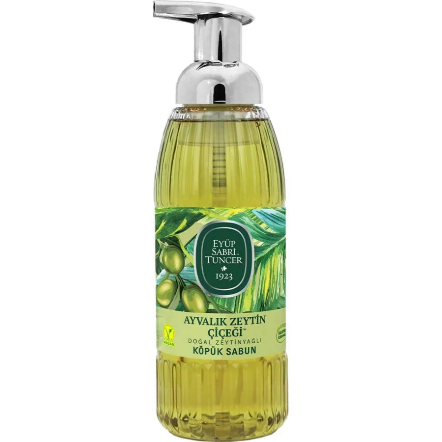 Eyüp Sabri Tuncer Doğal Zeytinyağlı Köpük Sabun 500 ml Ayvalık Zeytin Çiçeği