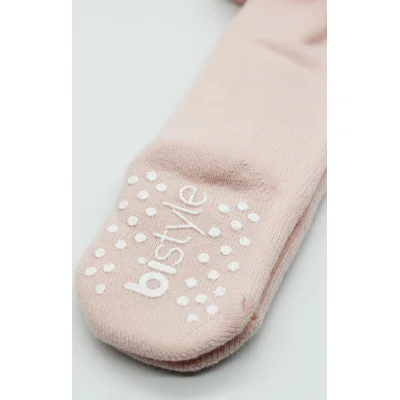 Bistyle Kaymaz Basic Külotlu Çorap, Pembe