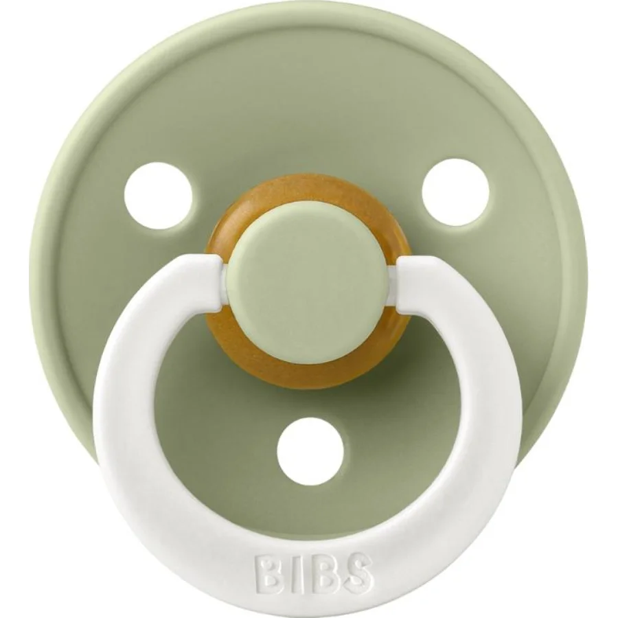 Bibs Colour Kauçuk Emzik, 0-6 Ay, Sage Glow