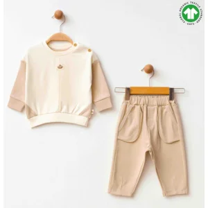 Eslenza Organik Takım, 2'li, Kahve