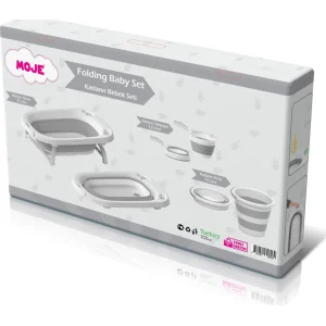 Moje Katlanır Küvet Seti, Gri
