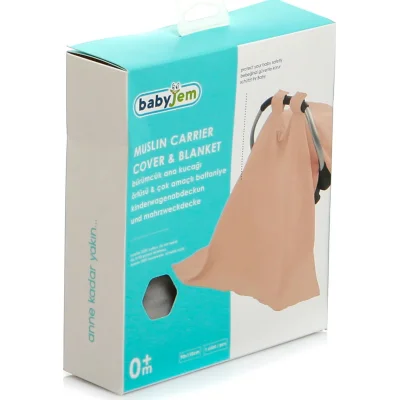 BabyJem Bürümcük Ana Kucağı Örtüsü, Gri