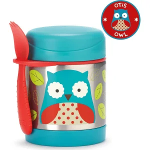 Skip Hop Zoo Paslanmaz Çelik Termos, 325 ml, Baykuş