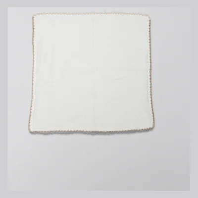 Bistyle Organik Havlu Mendil, 28x28, 6'lı, Ekru