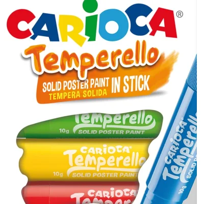Carioca Temperello Stick Poster Boya Kalemi, 6'lı
