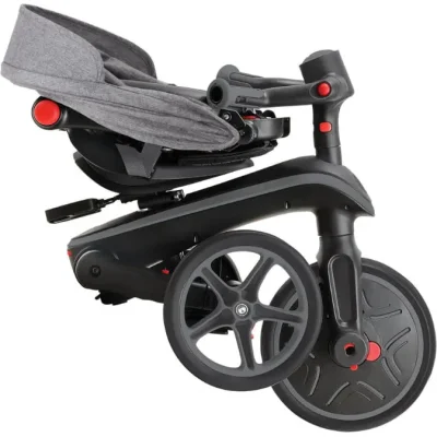 Globber Explorer 4in1 Katlanabilir Bisiklet Siyah Gri
