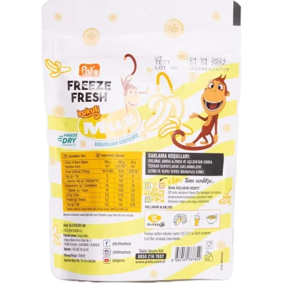 Pol’s Freeze Fresh, Kukuli, Muz, 20 g
