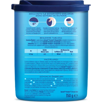 Aptamil 2 Devam Sütü, 350 g