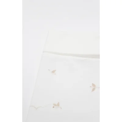 Bistyle Patikli Alt Love You Smile Ekru