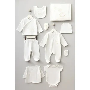 Bebitof Uğur Böceği 10 Parça Hastane Çıkışı, Ekru