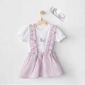 Andywawa Magical Butterfly 3'Lü Takım Lila