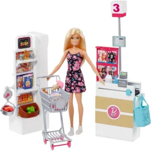 Barbie Süper Markette Oyun Seti