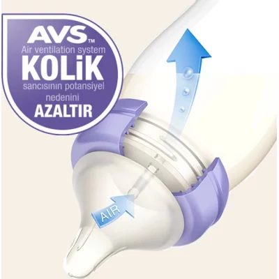 Lansinoh Biberon Natural Wawe Biberon Emziği, 160 ml