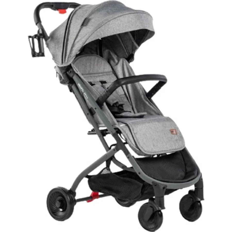 Kraft A9 Plus Bebek Arabası, Gri