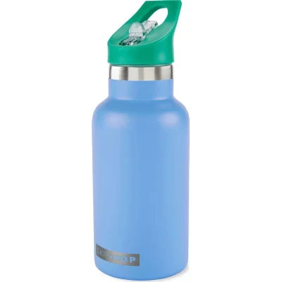 Skip Hop Spark Style Paslanmaz Çelik Suluk, Mavi