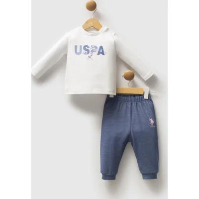 U.S. Polo Assn Takım, 3'lü, Mavi