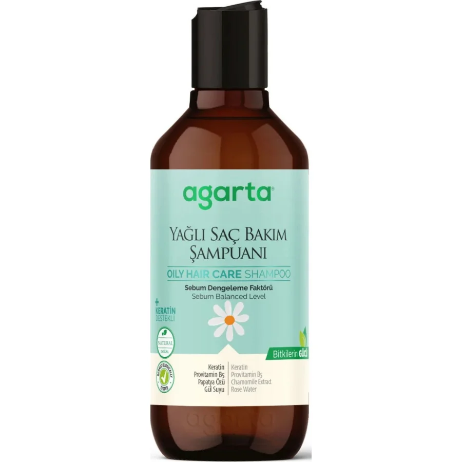 Agarta Yağlı Saç Bakım Şampuanı, 400 ml