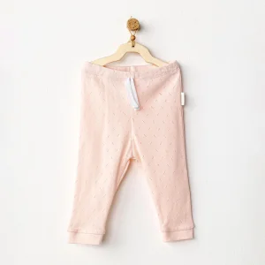Andywawa Pants Jacquard Basic Pantolon, Pembe
